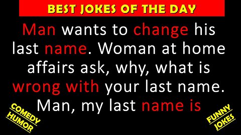 🤣 BEST JOKES OF THE DAY - Try not to laugh Challenge