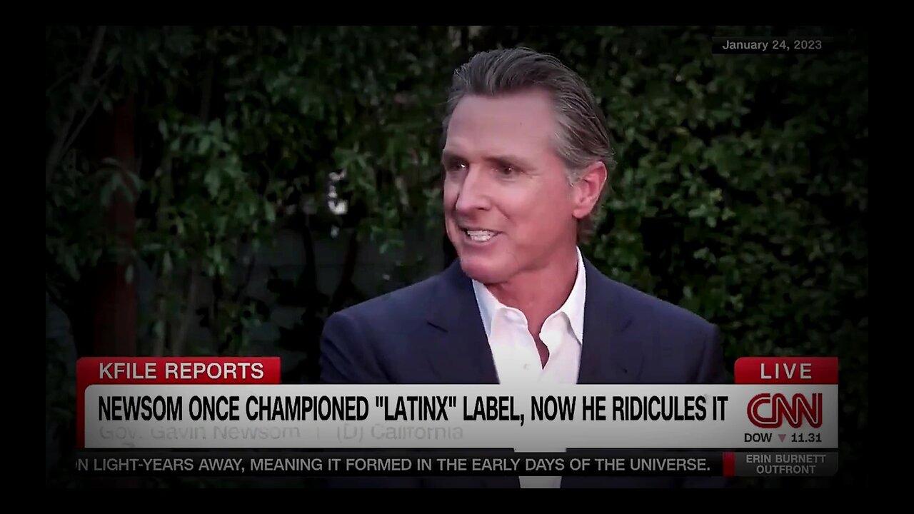 Governor Gavin Newsom in a LatinX Nutshell - even CNN exposed him after podcast with Charlie Kirk