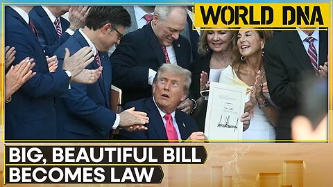 Trump Signs 'Big, Beautiful Bill': Major Tax Cuts Now Law After July 4 White House Event | WION