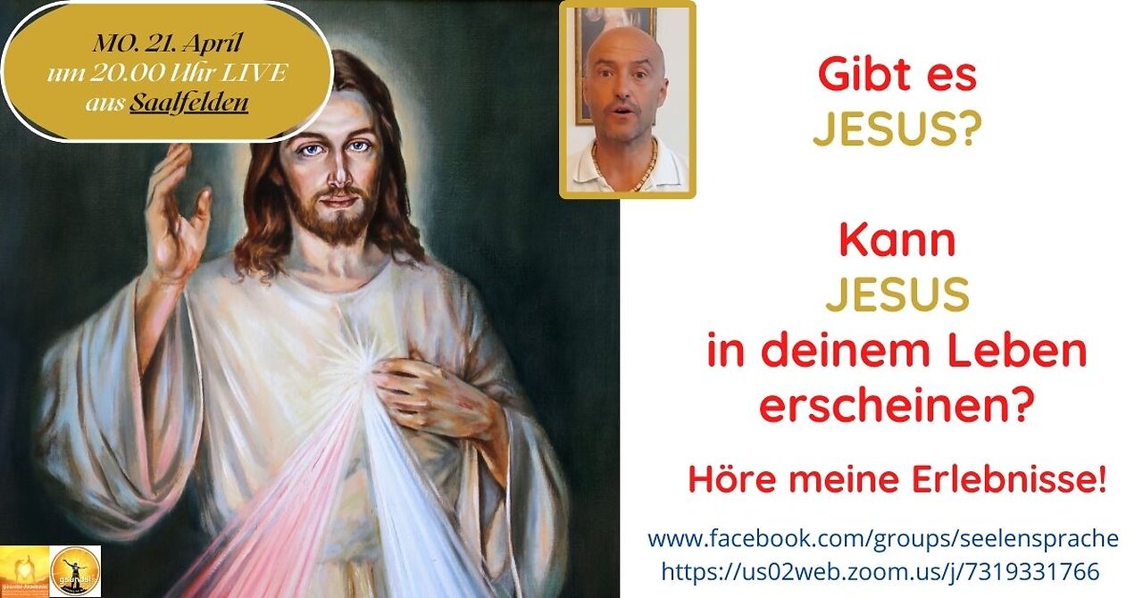 🙌 🙏Gibt es Jesus? Kann Jesus in deinem Leben erscheinen?