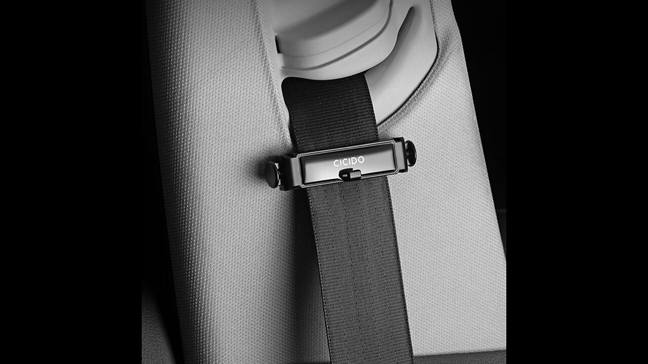 Car Seatbelt Adjuster Stopper, for Relaxing Neck & Shoulder (2-Pack)