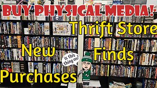 Friday Fun - Latest Physical Media Finds and Whatever!🎸🎥