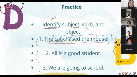 basic sentence structure