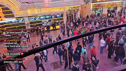 🚦 LIVE 🎤 Las Vegas 🔴 LIVE 🎶 MUSIC PARTY 🌟 Fremont Street 🎸Come JOIN the FUN VIBES! #subscribe