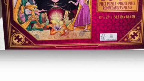 Disney Parks Rapunzel Tangled 1000 Piece Puzzle #shorts