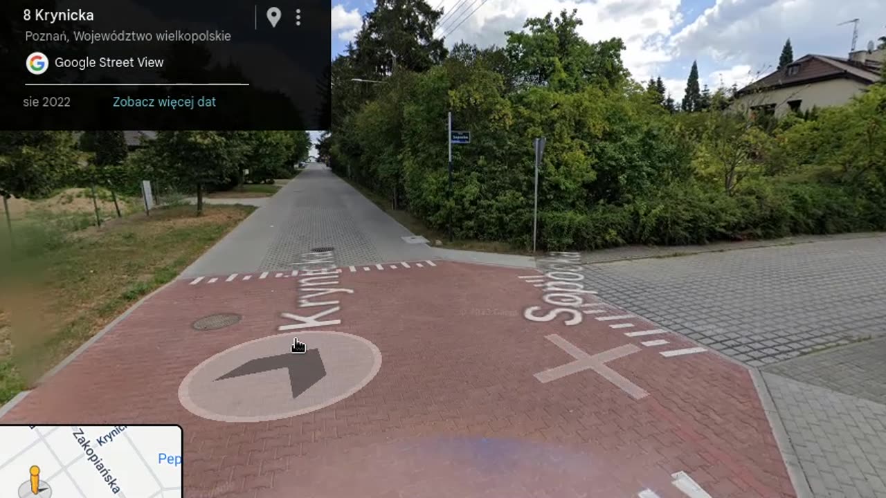 Impresje Poznańskiego Inżyniera Ruchu - ul. Krynicka + jak dba się o rowerzystów