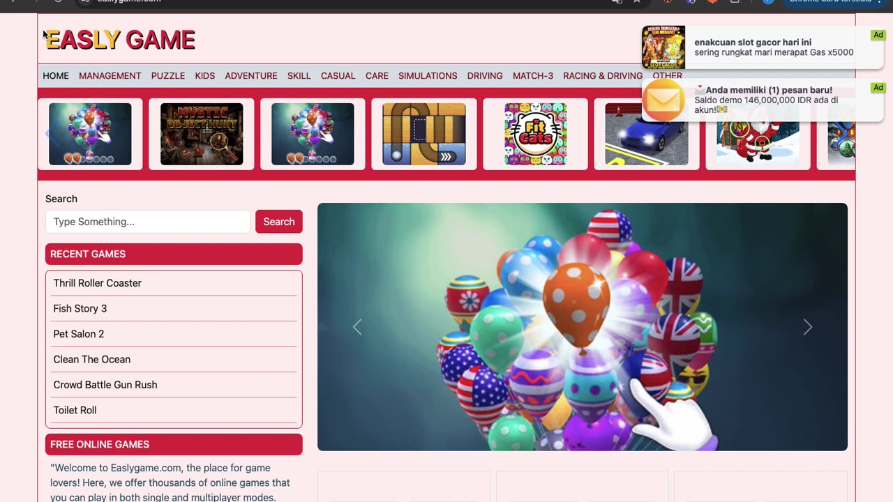 Game Online Seru Tanpa Download – Gratis di Browser 🚀