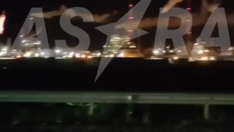 😮 More footage from Novomoskovsk in the Tula region, taken near the Azot chemical plant