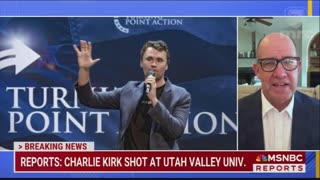 MSNBC now blaming Charlie Kirk for getting himself shot