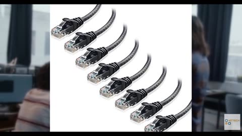 Cable Matters 8-Pack Snagless Cat 5e Ethernet Cable - 5ft, Gigabit Cat5e Cable,