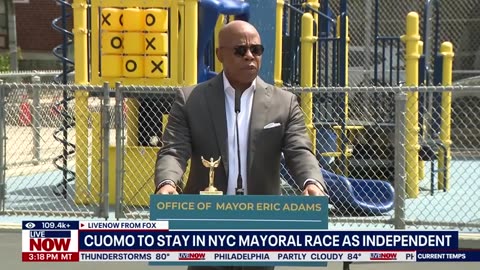 NYC Mayor race: Andrew Cuomo to run as an independent - LiveNOW from FOX