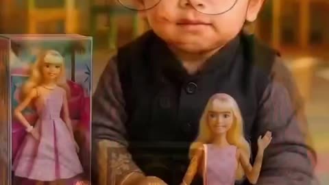 Child version of Indian politician
