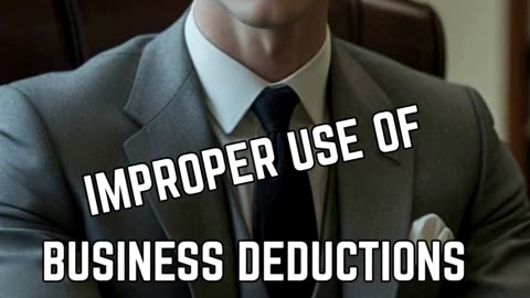 Improper Use of Business Deductions