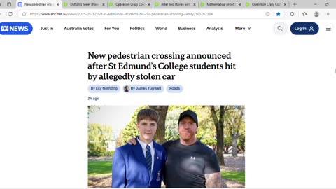 ABC story about St Edmund's College pedestrian crossing is a symbolic incantation for Hillary