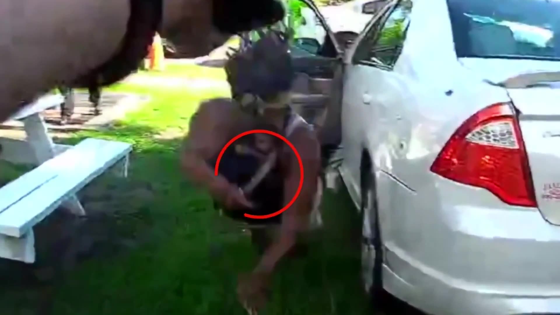 Crazy Lady Charges Cop With a Knife, Totally Shocked She Got Shot