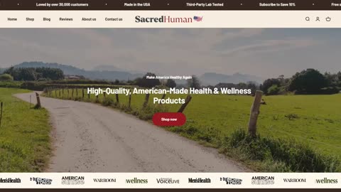 SacredHuman 20% Off Christmas Sale!