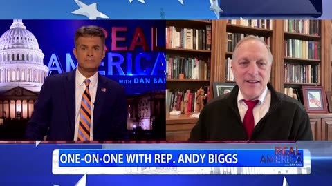 REAL AMERICA -- Dan Ball W/ Rep. Biggs, CR Passes In The Senate, 3/14/25