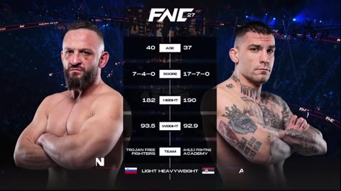 ALEKSANDAR (JOKER) ILIĆ VS MIRAN (SLO ROCKY) FABJAN FULL FIGHT ⧸ Fabjan nakautiran za 20 sekundi