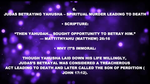 6th Commandment Lesson one