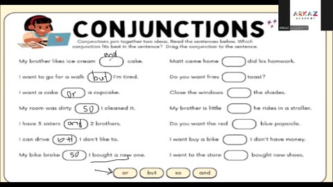 Conjunctions & prepositions