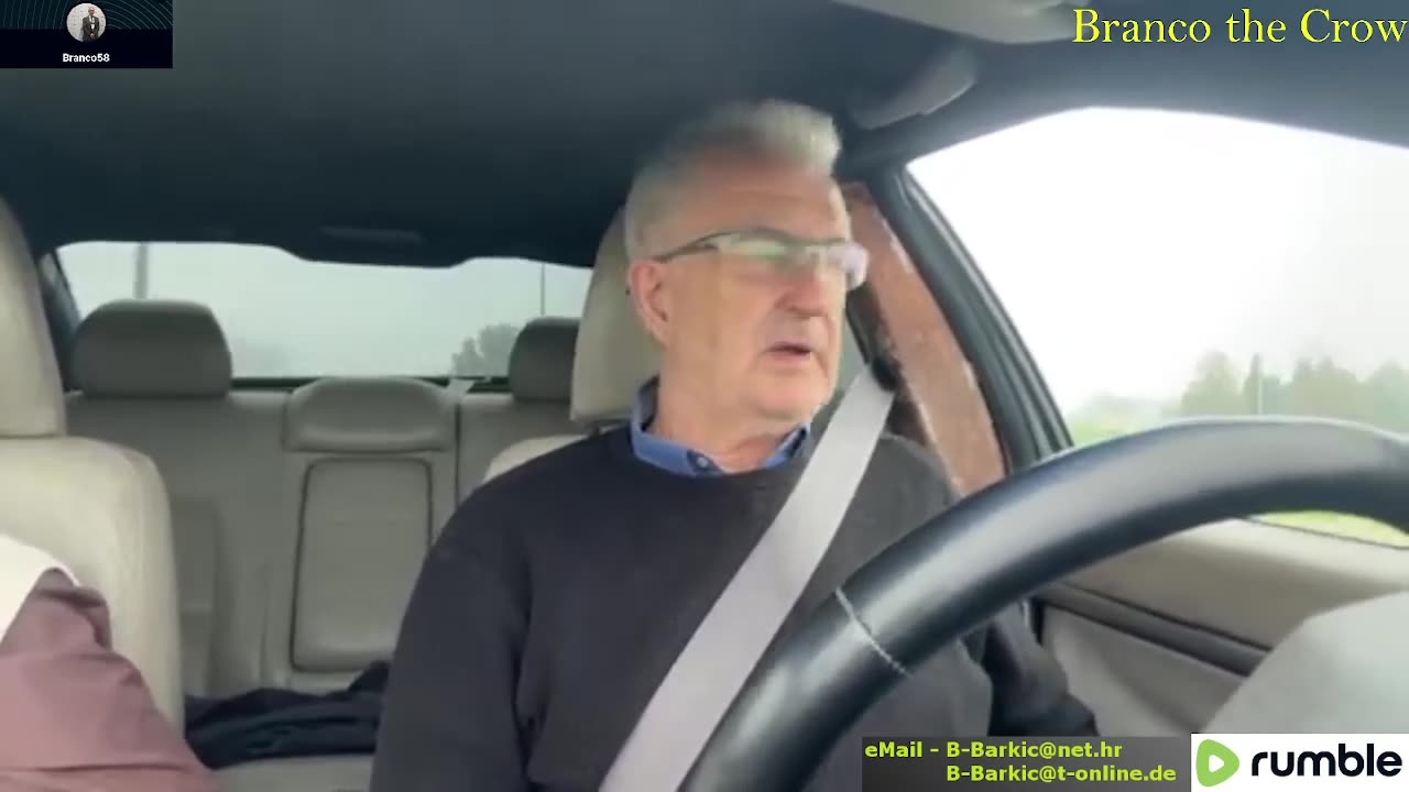 Branco Barkic überträgt einen Livestream