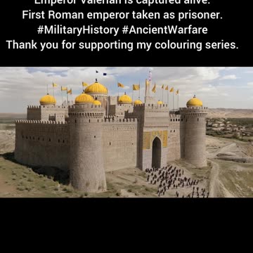 Rome vs Sassanids 260 AD Battle of Edessa #AncientIran