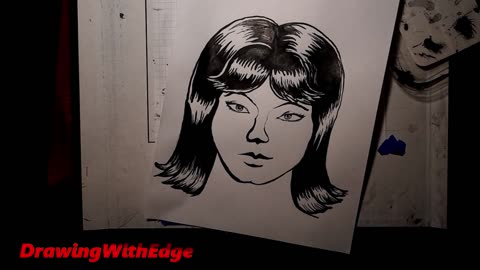 Something Different. One Hour of Real Time Drawing to techno Music.