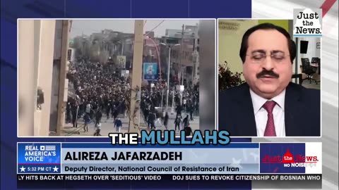 Alireza Jafarzadeh says Iranian protests threaeten Ayatollah regime
