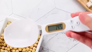 Digital LCD Adjustable Weighing Spoon with Multi-Function Kitchen Scale