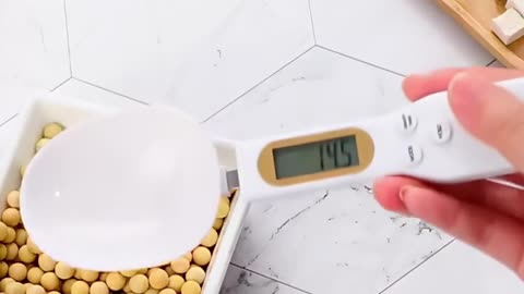 Digital LCD Adjustable Weighing Spoon with Multi-Function Kitchen Scale