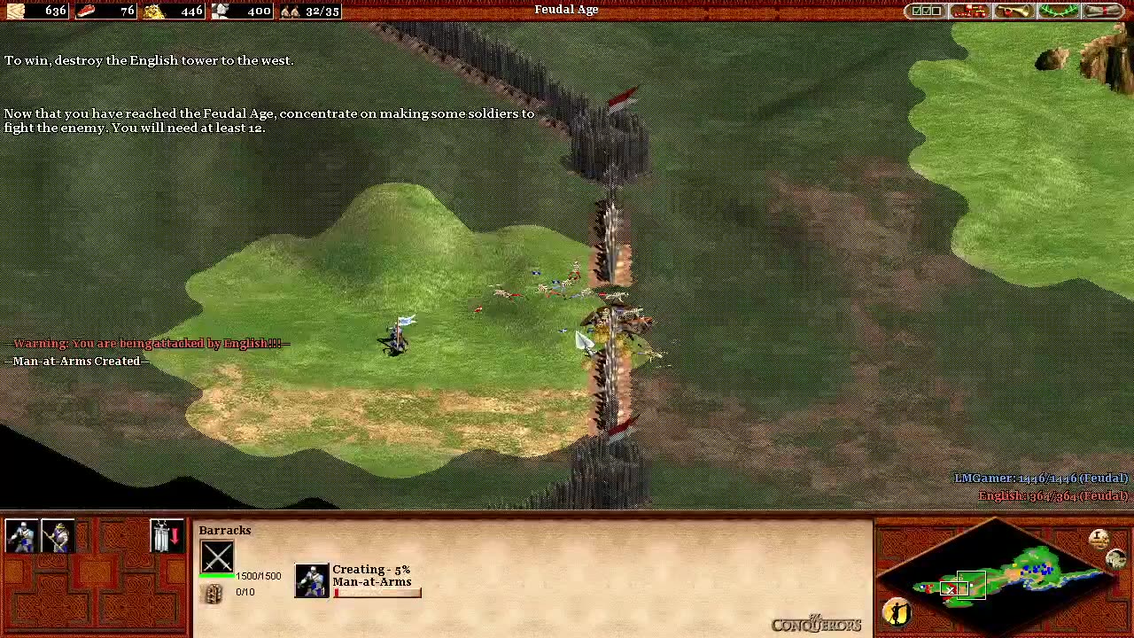 Age of Empires 2 Walkthrough | The Battle of Stirling Mission Gameplay & Strategy
