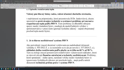 Záznam zo stretnutia pracovnej skupiny Ministerstva hospodárstva k vyhláške č. 503 -29.10.2025