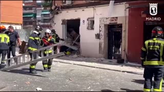 Café explosion in Madrid injures more than 20