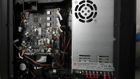 Flashforge AD5M Pro adding thermal switch for PSU fan