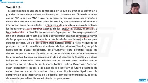 SEMESTRAL ADUNI 2023 | Semana 19 | Lenguaje | Álgebra | RV