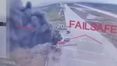 Ukrainian Drone Attack On Russian Nuclear Bombers