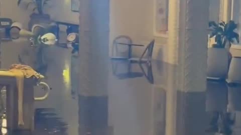 10/27/2025 Major flooding caused by heavy rain in Boca Raton, Florida, US