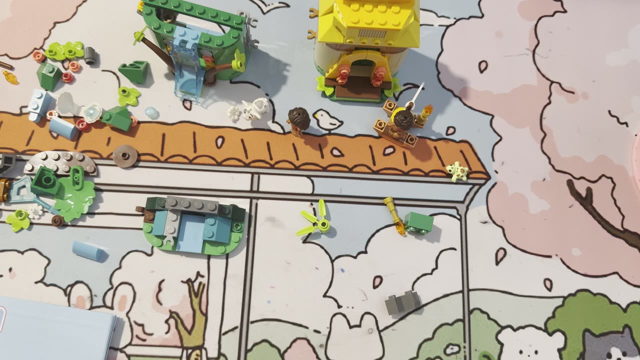 Building the Second House for Moana and Simea using Moana 2 Lego Set: Part 3
