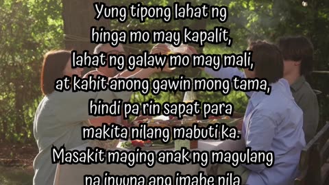 “Yung Anak Na Lagi Nalang May Mali”