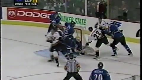 WHL 1999/2000 KOOTENAY ICE AT CALGARY HITMEN