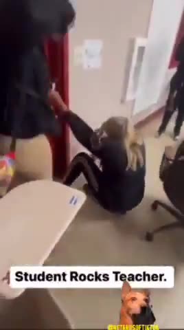 White Public School Teacher Gets BOPPED In The Face By Diversity