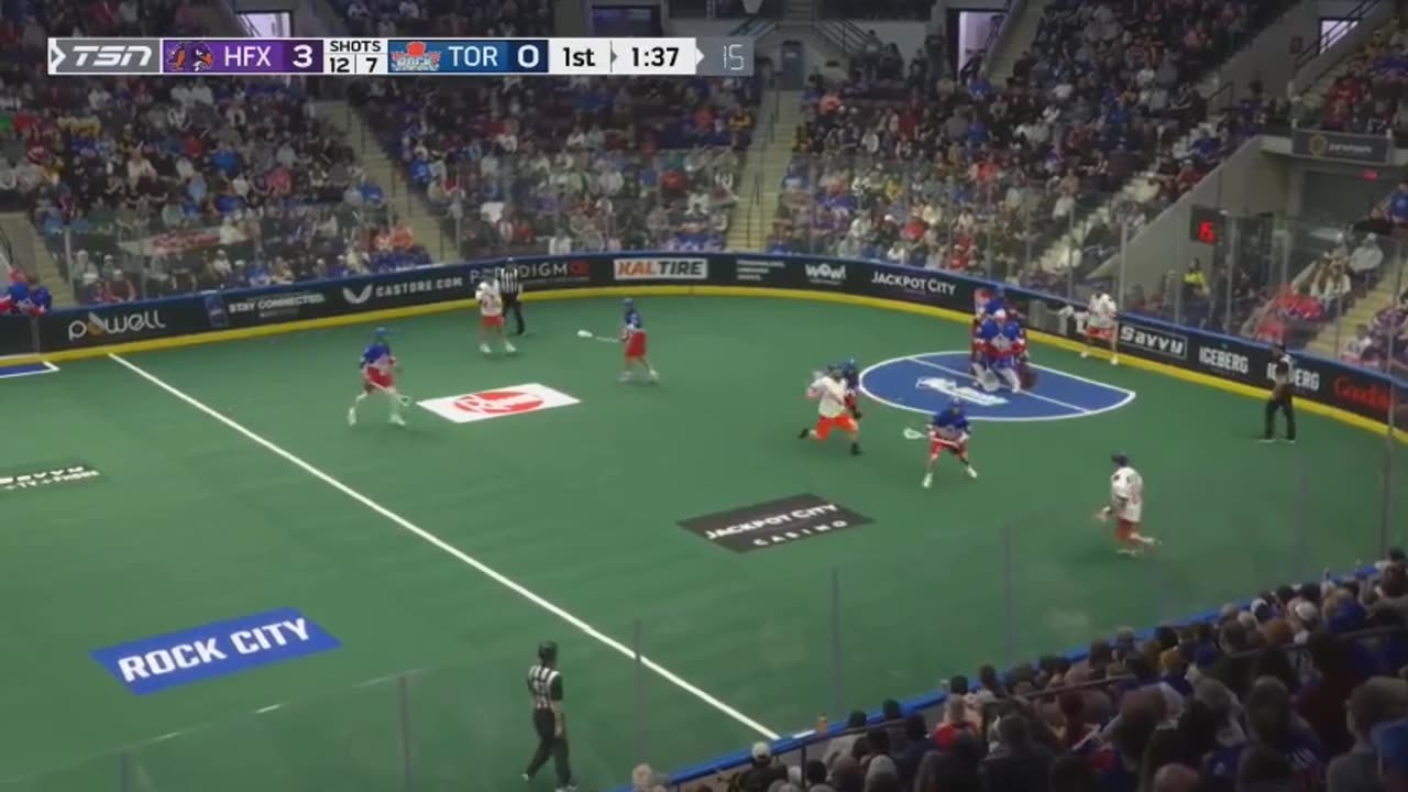 US Sports Lacrosse Feat. Halifax Thunderbirds vs Toronto Rock Highlights