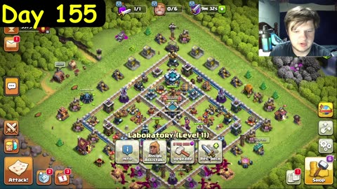 Day 155 of Clash of Clans. [#clashofclans, #coc, #day155]