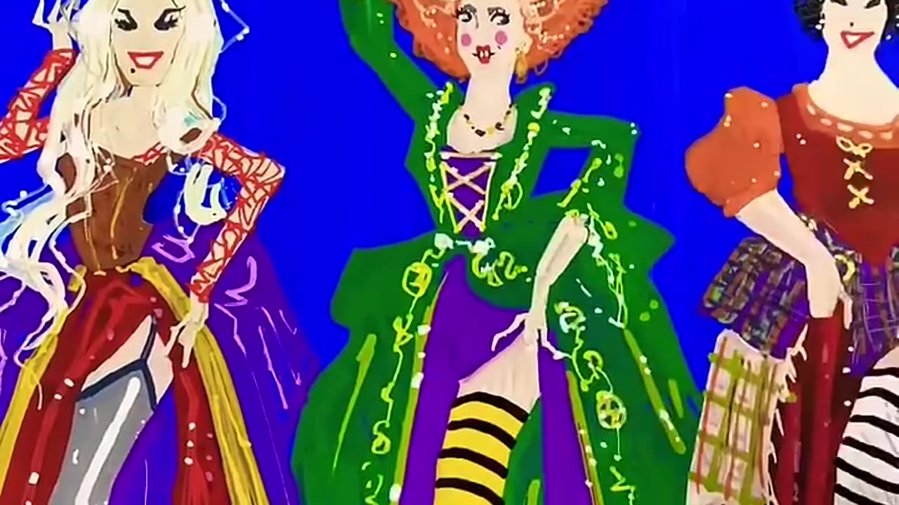 Drawing Hocus Pocus