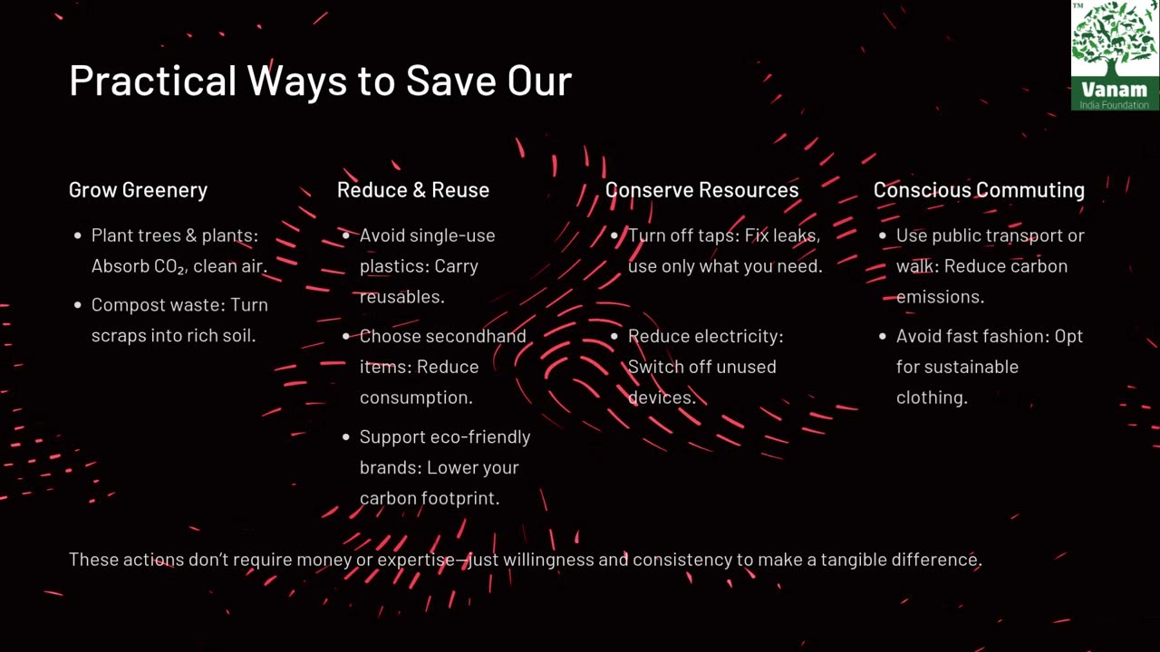 Your hands can Heal the Earth: Start to save the environment today