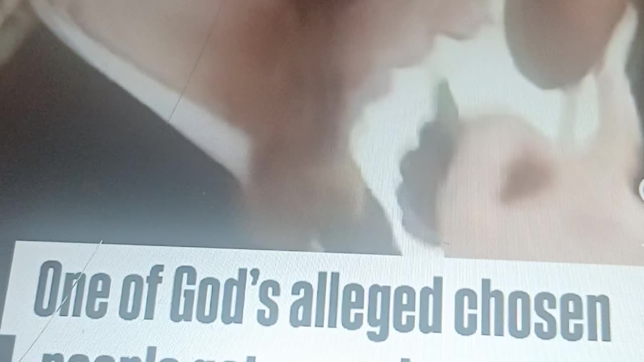 Talmudic jew caught in the act