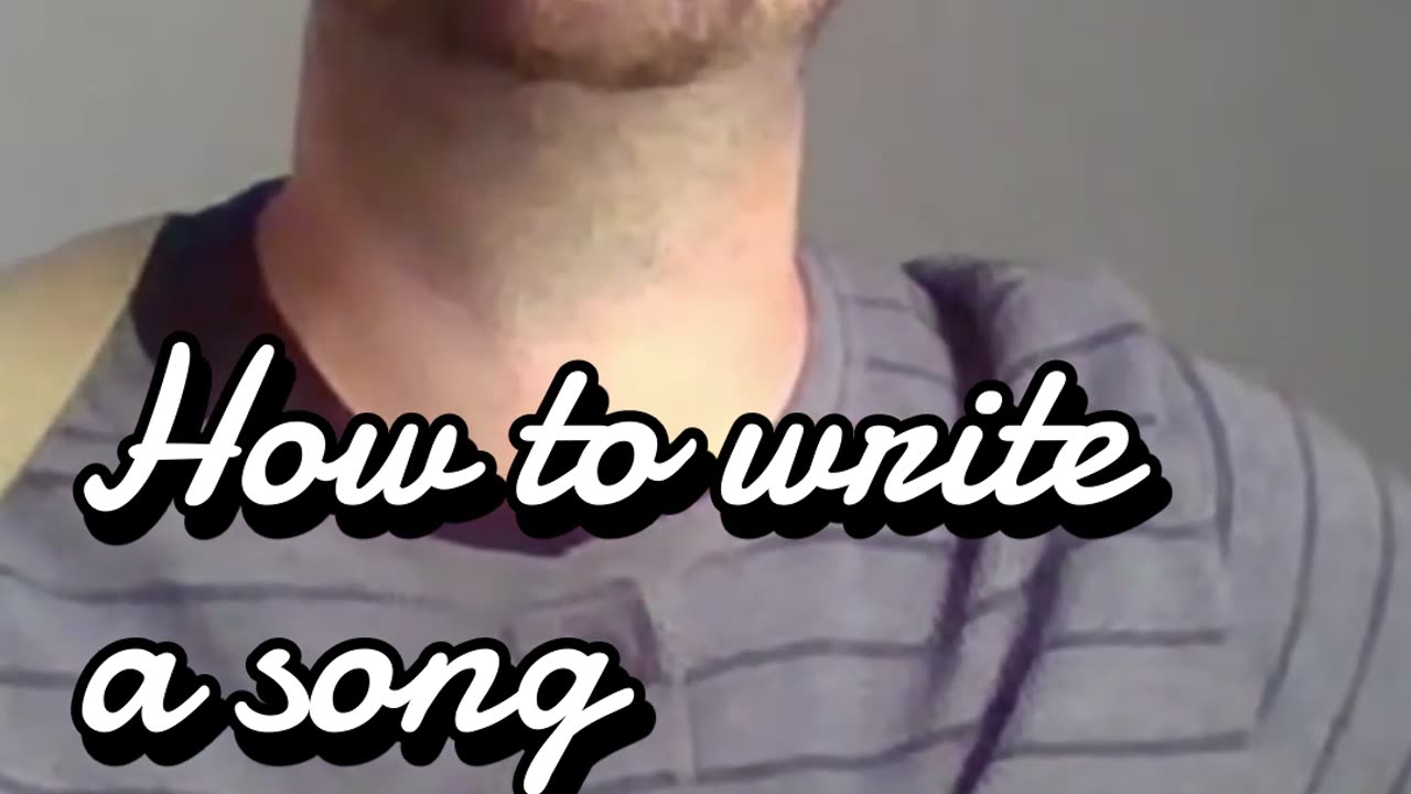 How to Write a Song #guitar #music