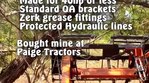 No Stump Grinder Needed! Mini Grappler Rips Out Oak Tree! 😲🌳