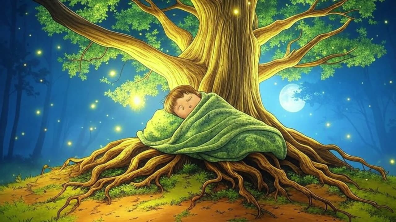 The Dreaming Tree Baby Sleep Music for Deep Sleep | CrystaVibeMusic