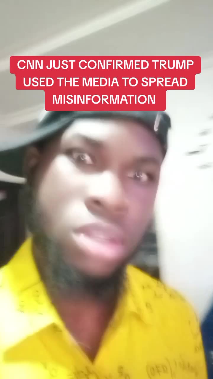 US security chief confirmed Trump used the media to spread misinformation